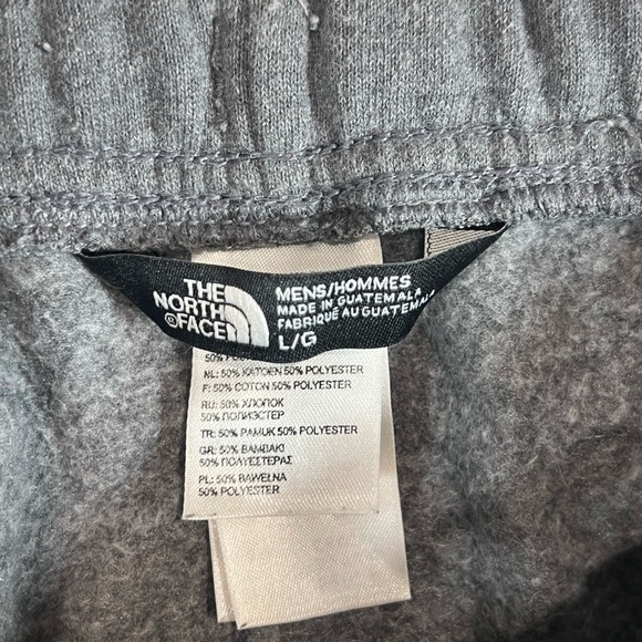The North Face Men's Large Charcoal Great Comfortable Sweatpants - Picture 6 of 9